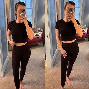 SOLD Bella + Canvas Fitted Crop Tee